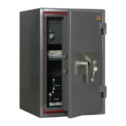Метален сейф PMT комбиниран 67, огнеупорен, тристранно заключване