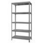 Метален стелаж BTL сив 180x90x40см 90кг/ рафт