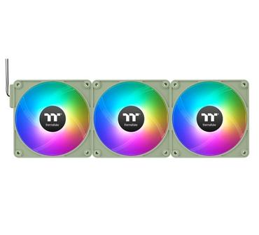 Вентилатор Thermaltake CT140 EX ARGB Sync PC Cooling Fan 3 Pack Magnetic Connect Matcha Green