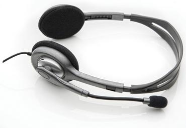 Слушалки Logitech Stereo Headset H111