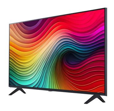 Телевизор LG 43NANO81T3A, 43' 4K HDR Smart Nano Cell TV, 3840x2160, DVB-T2/C/S2, AI Alpha 5 Gen7, HDR 10 PRO, webOS 24, ThinQ AI, WiFi, Clear Voice, AI Upscaling, Bluetooth, Hdmi, CI, LAN, AirPlay2, SPDIF, 2 Pole stand, Silver