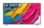 Телевизор LG 86QNED80A3A, 86' 4K QNED HDR Smart TV, 3840x2160, DVB-T2/C/S2, Alpha 7 AI Processor, HDR10 / HLG, webOS 25 ThinQ, VRR / ALLM / HGiG, 4K Upscaling, WiFi 5, Voice Controll, Bluetooth 5.1, AirPlay 2, LAN, CI, HDMI, SPDIF, Google Cast, 2 pole Sta