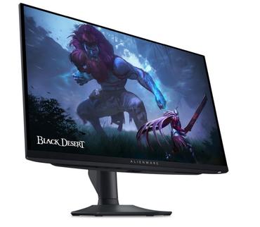 Монитор Dell Alienware AW2725DF, 26.7' QD-OLED Anti-reflection, IPS, 0.03ms, 1000 cd/m2, QHD (2560X1440), 360Hz, HDR-400, AMD FreeSyncPremium Pro+VESA, HDMI, DP, USB-C, USB 3.2,  Height Adjustable, Pivot, Swivel, Tilt, Black