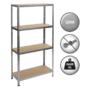 Метален стелаж BTL цинк 180x90x40см 600кг/ рафт