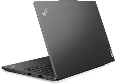 Лаптоп Lenovo ThinkPad E14 Gen 6 AMD, AMD Ryzen 7 7735HS (up to 4.75GHz, 20MB), 32GB(16+16) DDR5-4800, 1TB SSD, 14' WUXGA (1920x1200) IPS AG, AMD Radeon 680M Graphics, FHD&IR Cam, Backlit KB, Black, WLAN, BT, 3cell, FPR, Win11 Pro, 3Y Onsite