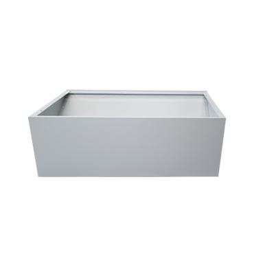 Наклонен покрив с гръб серия BTL 30х90х45 см - сниман отзад