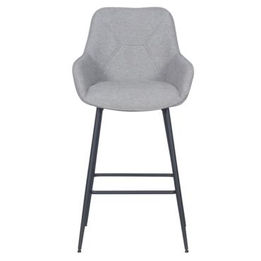 Бар стол Вики-светлосив цвят