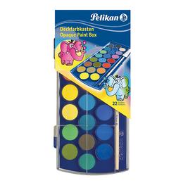 Акварелни бои Pelikan 22 цвята с четка 