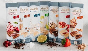 7 шоколада Lindt със сладоледов пълнеж