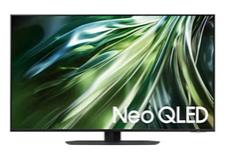 Телевизор Samsung 43' 43QN90D AI 4K QLED, SMART, Wi-Fi, Bluetooth 5.2, 3xHDMI, 2xUSB, Silver