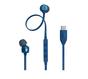 Слушалки JBL T310C BLU USB-C In-ear headphones
