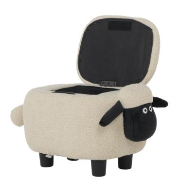 Табуретка детска с ракла овца-отворена