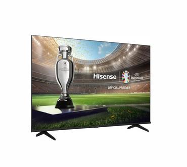 Телевизор Hisense 43' E7NQ, 4K Ultra HD 3840x2160, QLED, Quantum Dot, HDR 10+, HLG, Dolby Vision, Light Sensor, Smart TV, WiFi 5GHz, WiFi Direct, BT, Anyview Cast, 3xHDMI, 2xUSB, LAN, CI+, DVB-T2/C/S2, Black