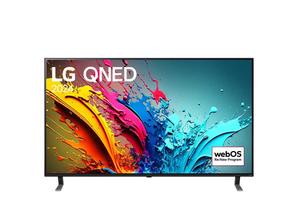 Телевизор LG 55QNED85T3C, 55' 4K QNED HDR Smart TV, 100Hz, 3840x2160, DVB-T2/C/S2, a8 AI Processor 4K, HDR 10 PRO, webOS 24 ThinQ, FreeSync Compatible, VRR, Multi View, 4K Upscaling, WiFi 5, Voice Control, Bluetooth 5.1, AirPlay 2, LAN, CI, HDMI, SPDIF, 2
