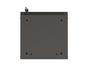 Комуникационен шкаф Lanberg rack cabinet 10' wall-mount 9U/300x300 (flat pack) with glass door black