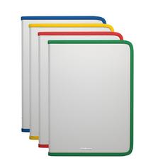 Папка с цветен цип Erich Krause А4+  кристал