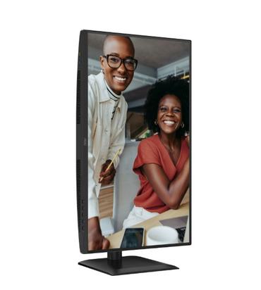 Монитор AOC 27E4U, 27' IPS WLED, 1920x1080@120Hz, 4ms GtG, 300cd m/2, 1500:1, 20M:1 DCR, Adaptive Sync, FlickerFree, Anti Blue Light, 2Wx2, Tilt, Height Adjust, Pivot, Swivel, D-SUB, HDMI, USB Hub