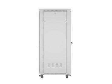 Комуникационен шкаф Lanberg rack cabinet 19' free-standing 42U/800x1000 (flat pack) with glass door lcd grey v2
