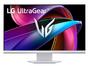 Монитор LG 32G810SA-W, 31.5' UltraGear IPS smart webOS 24, 1ms (GtG), 144Hz, 1000:1, 400cd/m2, 4K (3840x2160), FreeSync, G-SYNC, VRR, HDR 10, DCI-P3 95%, USB-C (PD 65W), AI, HDMI, DisplayPort, Speacers 7W x 2, Bluetooth, LG Switch, Height Adjustable,Tilt,