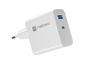 Адаптер Natec USB Charger  Ribera Gan 1X USB-A + 1X USB-C 65W, White