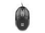 Мишка Natec Mouse Vireo 2 1000 DPI, Optical, Black