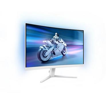 Монитор Philips 27M2C5501, 27' Curved 1500R, Fast VA, WLED, 2560x1440@180Hz, 1ms GtG, 0.5ms MPRT, 300cd m/2, 5000:1, Mega Infinity DCR, Adaptive Sync, FlickerFree, LowBlue Mode, Tilt, Height Adjust, Swivel, 2xHDMI, DP