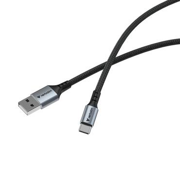 Кабел Verbatim Sync & Charge USB-A to USB-C 18W 120 cm