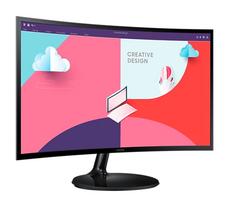 Монитор Samsung S24C360 24' Curved VA LED, 1800R, 60hz, 4 ms GTG, 1920x1080, 250cd/m2, 3000:1 Contrast, Eye Saver Mode, Flicker Free, Freesync, Mega DCR, D-Sub, HDMI,Headphone Jack, 178°/178°, Black