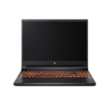 Лаптоп Acer Nitro 5, ANV16-41-R41C, AMD Ryzen 7 8845HS (Up to 5.1GHz, 16MB), 16' WUXGA (1920x1200) IPS, 165Hz DDS, 16GB DDR5 5600MHz, 1024GB PCIe NVMe SED SSD, RTX 3050 6GB GDDR6, Wifi 802.11AX  6E, BT, HD Cam+mic, Backlit KB, No OS, Black