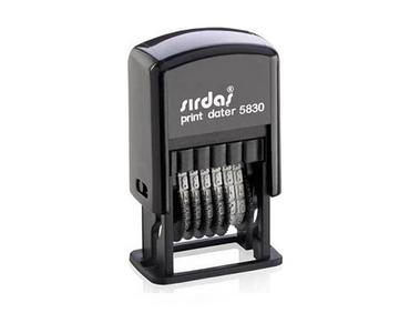 Номератор ръчен h=4мм 6 цифри