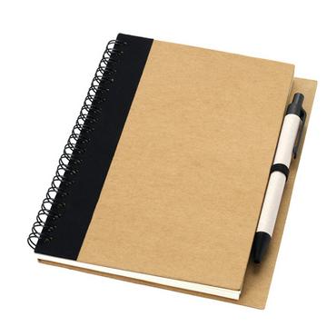 Тефтер PRIESTLY рециклирана хартия-черен