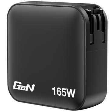 Зарядно устройство Verbatim Mini GaN Charger 165W 4 Port US plug with EU and UK adaptors