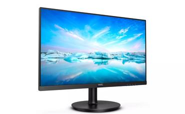Монитор Philips 221V8A/00, 21.5' VA WLED, 1920x1080@75Hz, 4ms GtG, 250cd m/2, 3000:1, Mega Infinity DCR, Adaptive Sync, FlickerFree, Low Blue Mode, 2Wx2, Tilt, D-SUB, HDMI