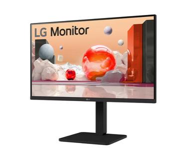 Монитор LG 27BA550-B, 27' IPS LED AG,  5ms GTG, 1300:1, 250cd/m2, Full HD 1920x1080, 100Hz, sRGB 99%, Usb Hub, D-Sub,  Display Port, HDMI, Speakers 2Wx2, Reader Mode, Tilt, Swivel, Height Adjustable, Pivot, LG Switch app, Headphone Out, Black