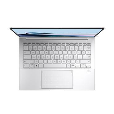 Лаптоп Asus Zenbook UX3405CA-QL278, INTEL ARL H  Ultra 5, 14 ' OLED,(1920 x 1200) , 16GB LPDDR5X,1TB  SSD, No OS,AI,  Foggy Silver + Stylus