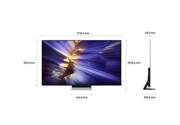 Телевизор Samsung 77' OLED QE77S90FA Smart, Ultra HD 4K, 100Hz (Up to 144Hz) Model 2025