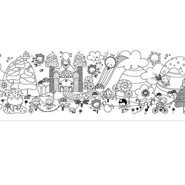 Самозалепваща ролка  Apli за оцветяване сладкиши, 4х0.3 м