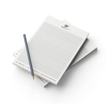 Блокнот А4 чрно-бял 10 броя