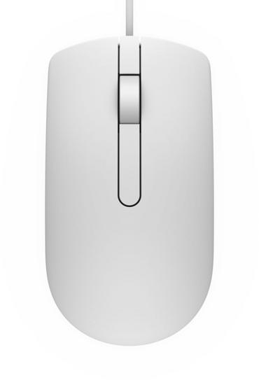 Мишка Dell MS116 Optical Mouse White