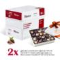 Копирна хартия OIP в КОМПЛЕКТ с шоколадови пралини Bolci Bronze & White