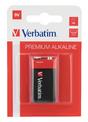 Батерия Verbatim ALKALINE BATTERY 9V 1 PACK (HANGCARD)