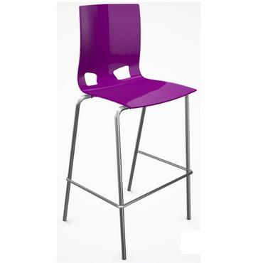 Бар стол ФОНДО ХОКЕР-лилав цвят