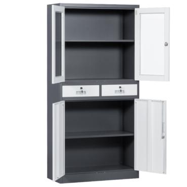 Архивен шкаф BTL LZ с 4 отделения 185х90х40 см -отворен