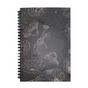Комплект бележници със спирала DESIGNS -сив