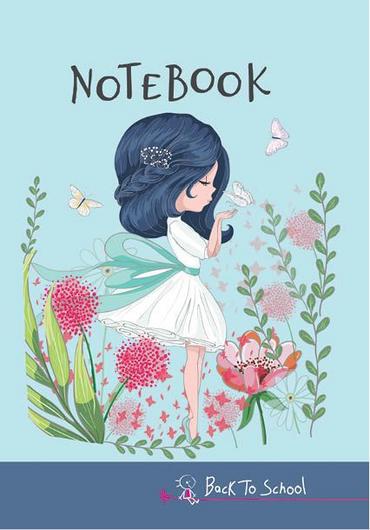 Тетрадка телчета А5 офсет 20 л малки квадрадчета