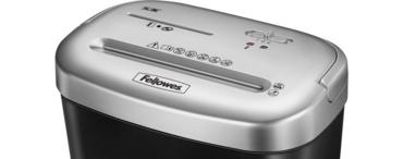  Шредер Fellowes Powershred Cross-Cut 53 C - сниман отблизо механизма за рязане