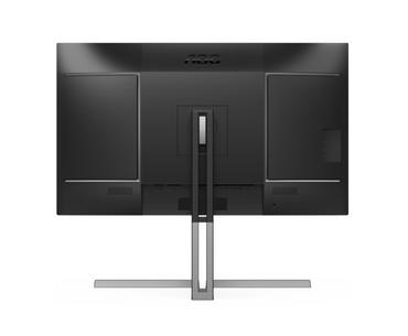 Монитор AOC U32U3CV, 31.5' Nano IPS WLED, 3840x2160@60Hz, 4ms GtG, 400cd m/2, 1000:1, 50M:1 DCR, Adaptive Sync, FlickerFree, Anti Blue Light, 3Wx2, Tilt, Height Adjust, Pivot, Swivel, 2xHDMI, DP, USB hub