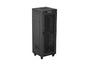 Комуникационен шкаф Lanberg rack cabinet 19' free-standing 32U/600X600 (FLAT PACK) with mesh door LCD black