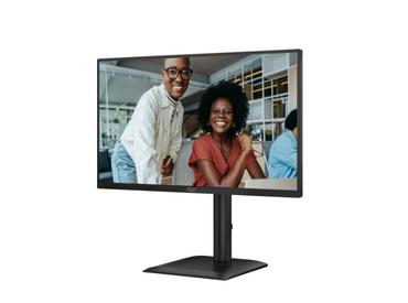 Монитор AOC 24E4U, 23.8' IPS WLED, 1920x1080@120Hz, 4ms GtG, 300cd m/2, 1500:1, 20M:1 DCR, Adaptive Sync, FlickerFree, Anti Blue Light, 2Wx2, Tilt, Height Adjust, Pivot, Swivel, D-SUB, HDMI, USB Hub