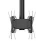 Стойка Neomounts Back-to-Back Screen Ceiling Mount (Height: 106-156 cm)
